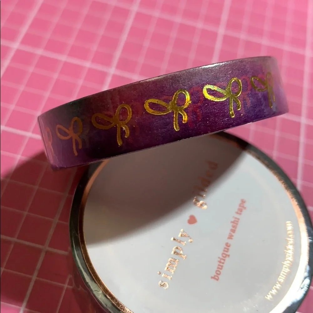 NIP Hawaiian Splash-simply gilded Gold Bows10&15mm